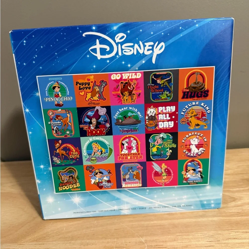 Red Barn Bambi Lady And Tramp Pinocchio Disney Classics  1000 Pcs Puzzle
